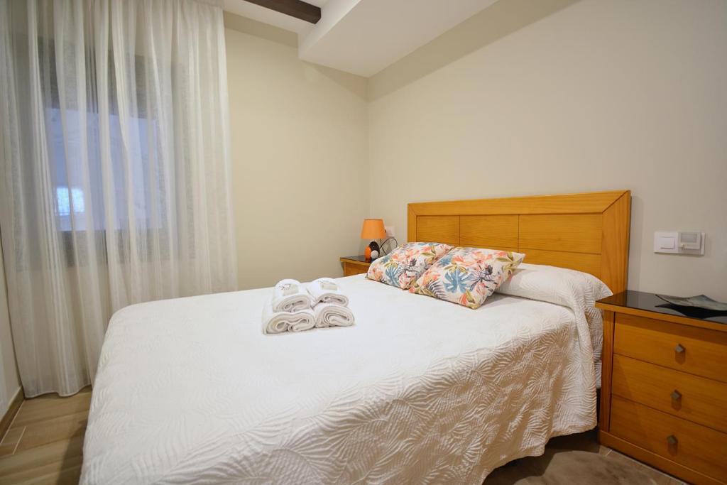 Postel nebo postele na pokoji v ubytování GALIHOST - A Casa das Barreiras