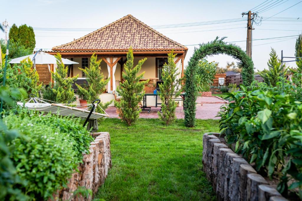 Zahrada ubytování Casa Elisabetta Apartmanház
