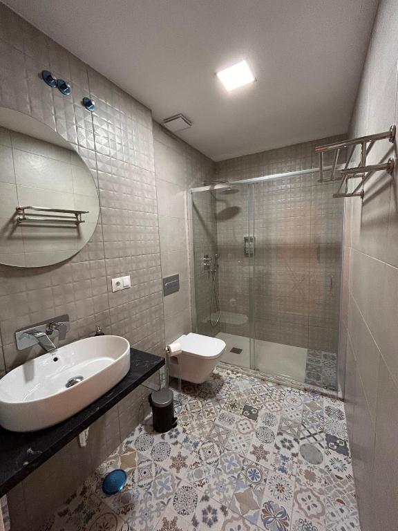 Kúpeľňa v ubytovaní Apartamentos Esencia