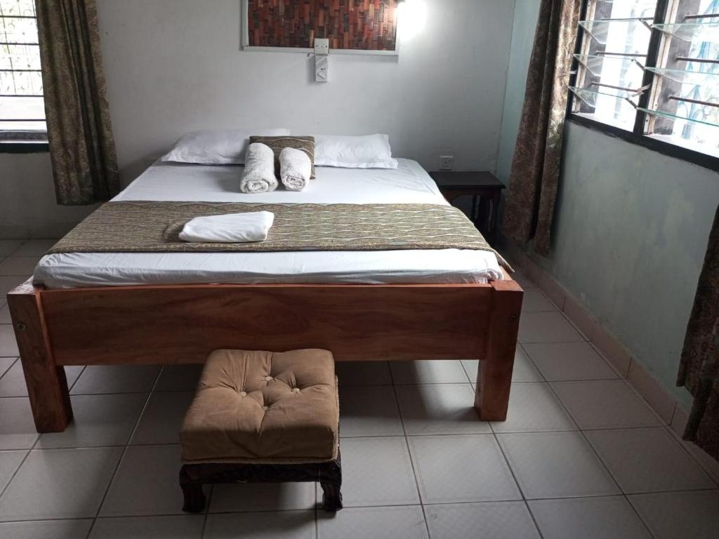 Letto o letti in una camera di Fred Hunter Villa
