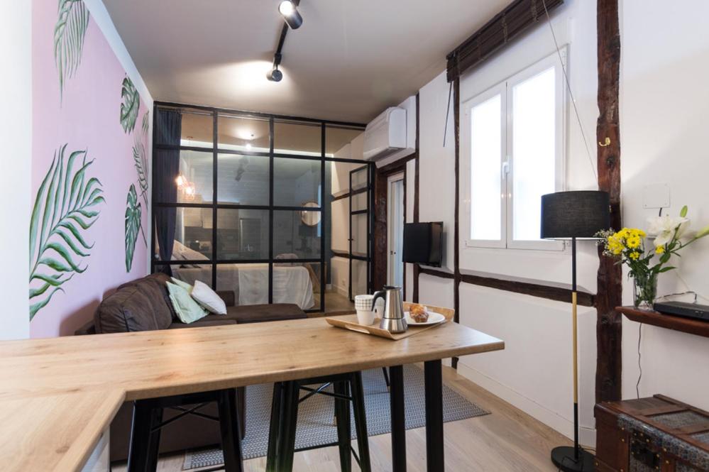 Posezení v ubytování Apartamento En Centro De Madrid