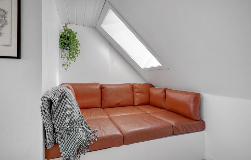 Posezení v ubytování Heidis Residence-Sandkaas, Bornholm