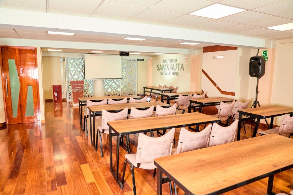 Konferenční prostory v ubytování Samkauta Hotel & Suite