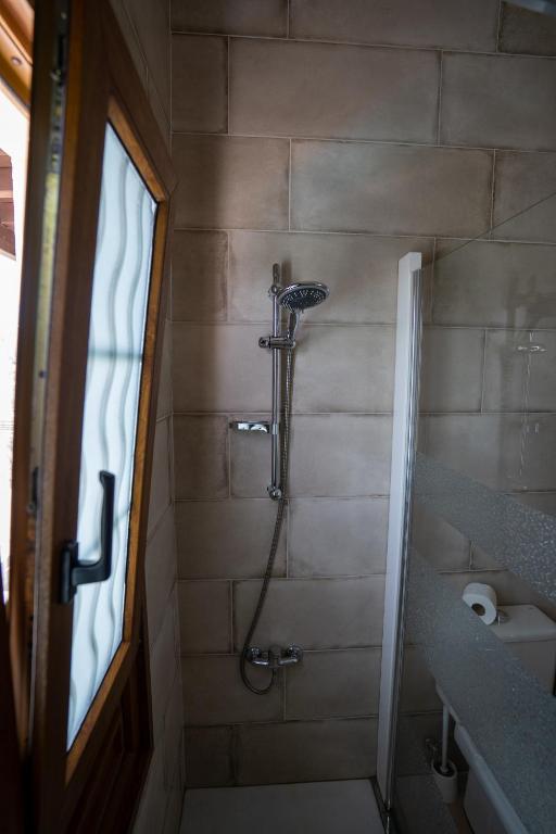 Koupelna v ubytování Villa Tenike