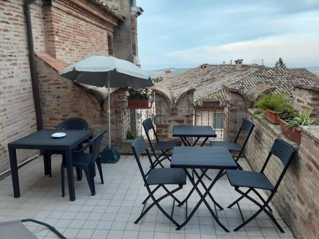 Balkon lub taras w obiekcie Porta Marina