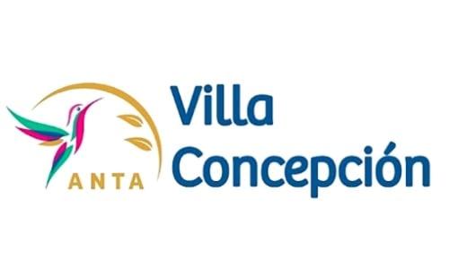 a logo for theuvianuvian embassy in antica and concordion at Villa Concepción Lodge in Anta