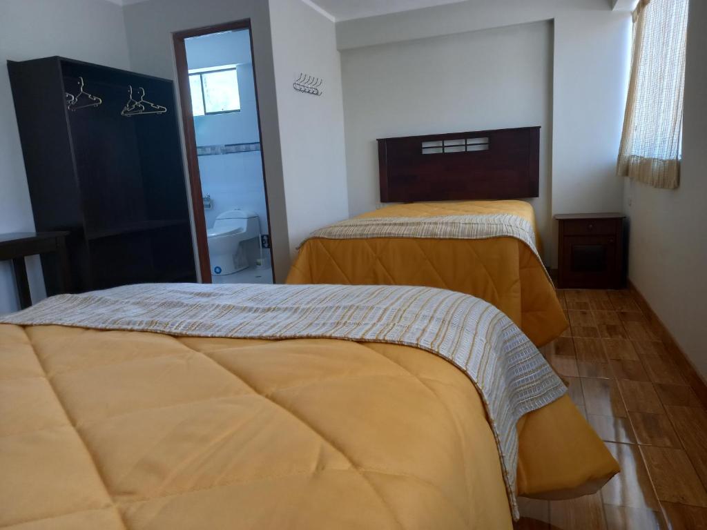 Postel nebo postele na pokoji v ubytování Villa Concepción Lodge