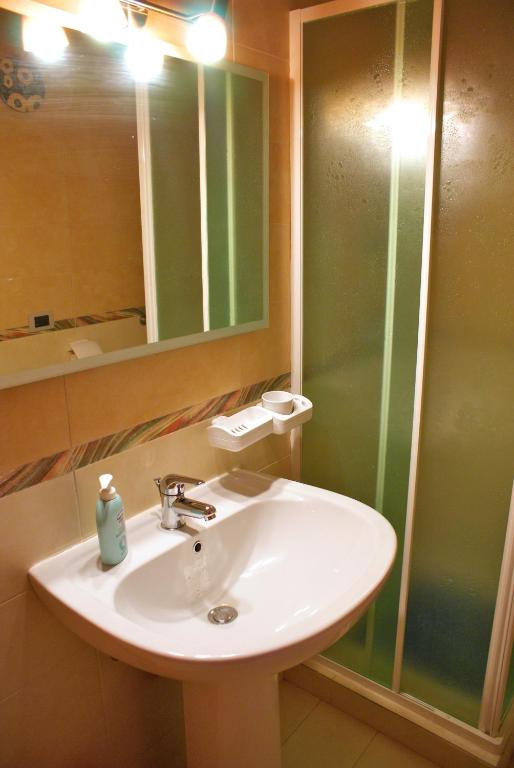 Kúpeľňa v ubytovaní B&B del Lungomare