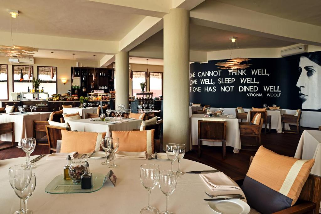 Restaurace v ubytování Essque Zalu Zanzibar