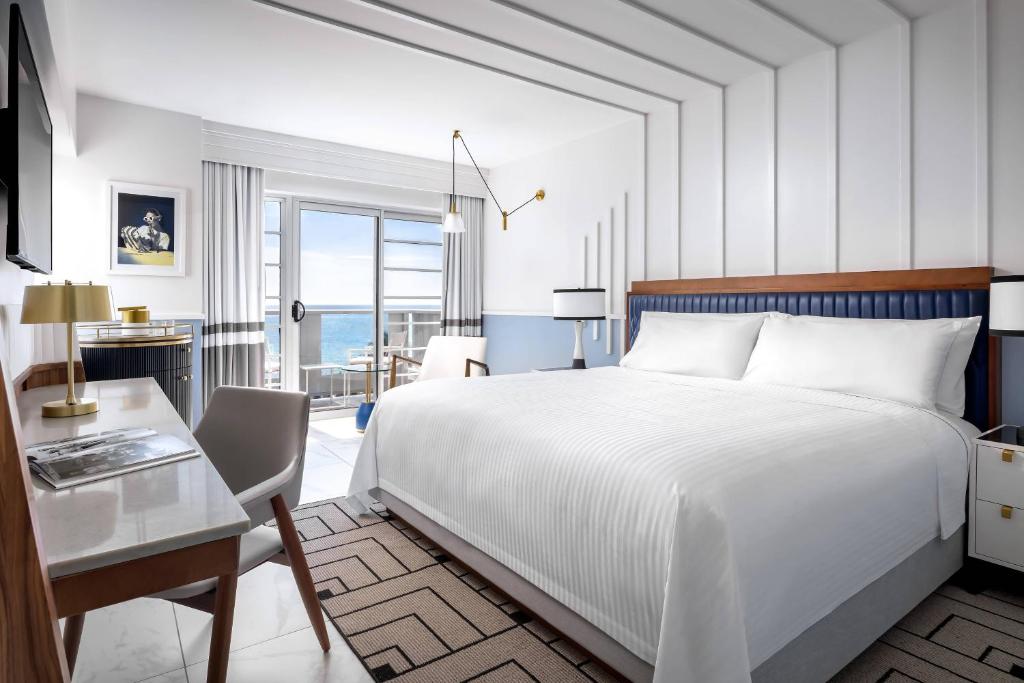 Cadillac Hotel & Beach Club, Autograph Collection - Premium King Room With Balcony And Ocean View