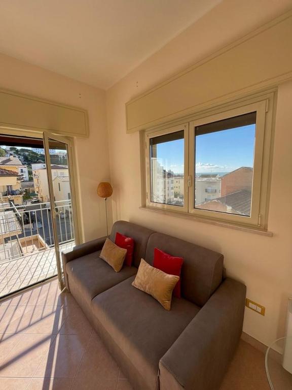 Posedenie v ubytovaní Casa Mediterranea: appartamento vista mare a soli 200m dalla spiaggia