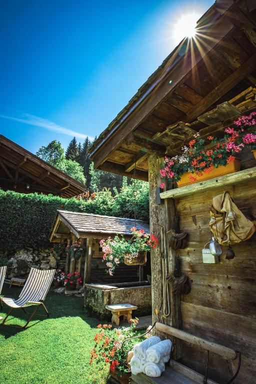 Zahrada ubytování Chalet-hôtel Gai Soleil
