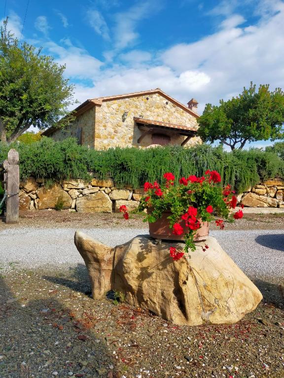 Zahrada ubytování AGRITURISMO PODERUCCIO