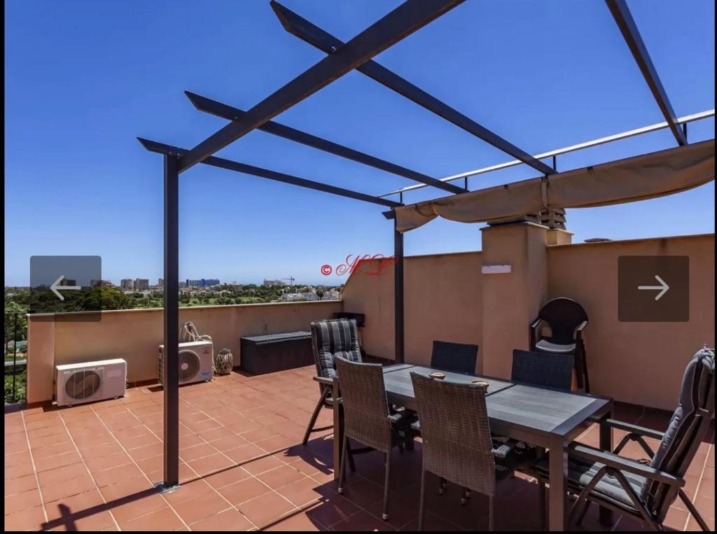 Balkon lub taras w obiekcie Atico penthouse