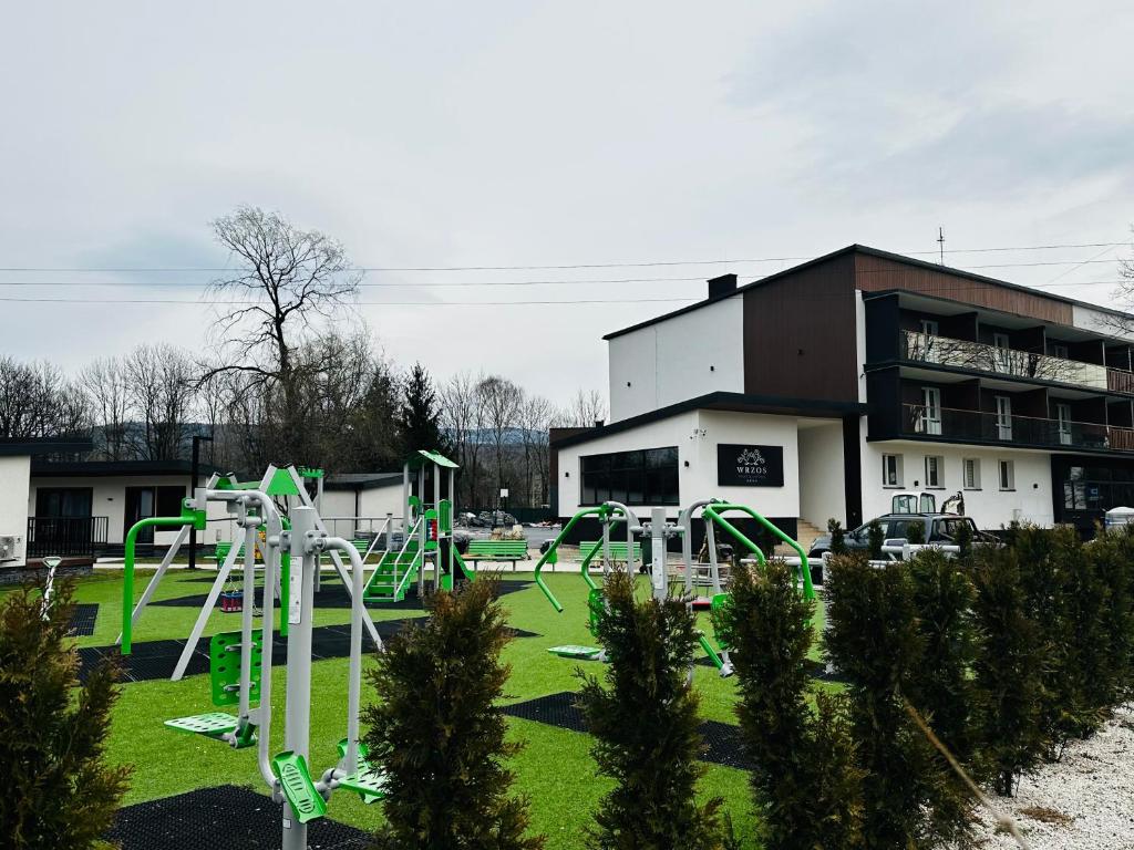 Zahrada ubytování WRZOS resort & wellness