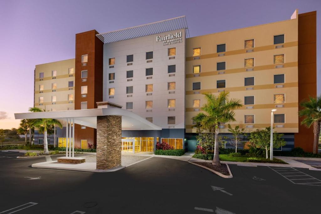 a rendering of the exterior of a hotel at Fairfield Inn & Suites Homestead Florida City in Florida City