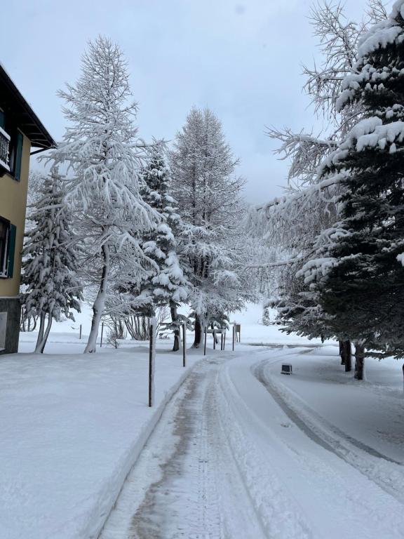 Hotel Fex v zimě