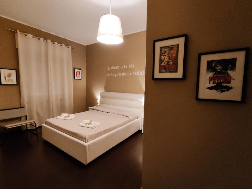 Postel nebo postele na pokoji v ubytování B&B Casa Vinci