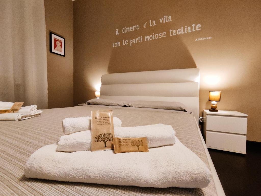 Postel nebo postele na pokoji v ubytování B&B Casa Vinci