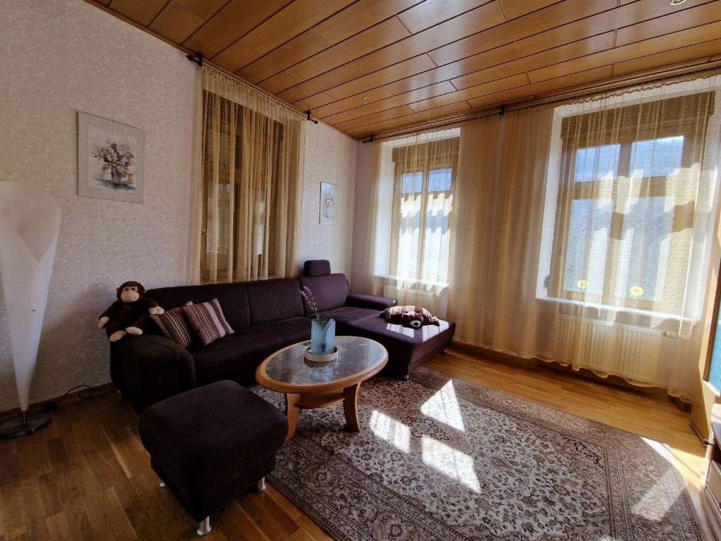 Posezení v ubytování Winzervilla