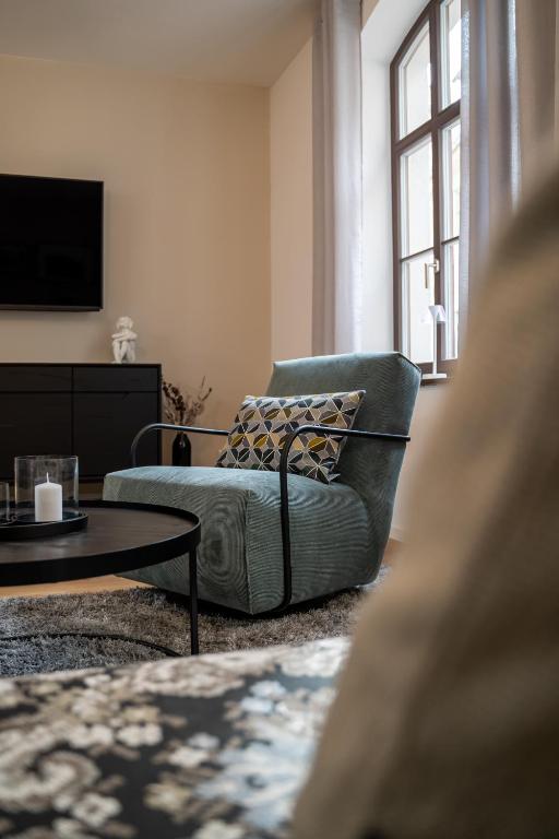 Posezení v ubytování Suite Home Apartments