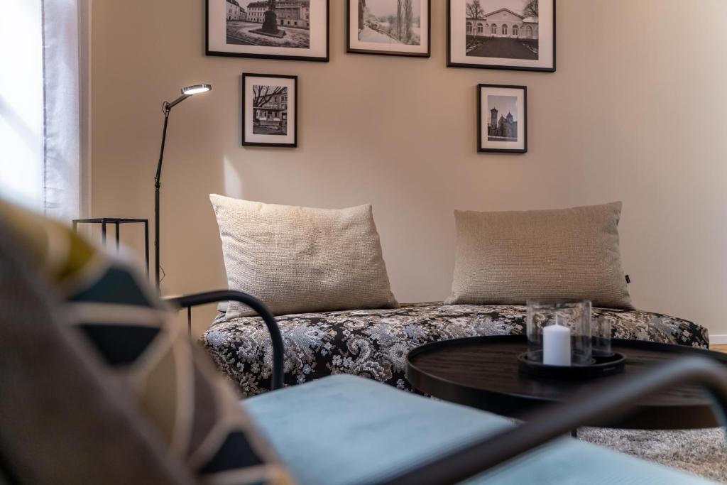 Posezení v ubytování Suite Home Apartments