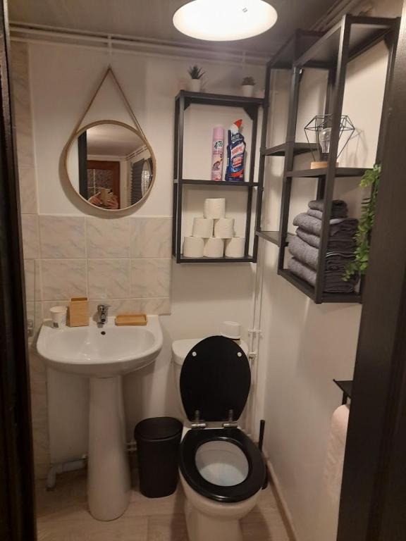 Kúpeľňa v ubytovaní Petit maison villageoise