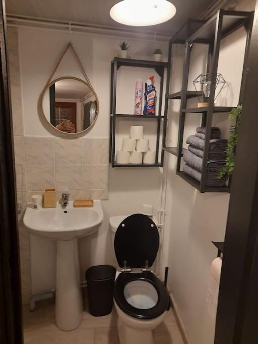 Kúpeľňa v ubytovaní Petit maison villageoise