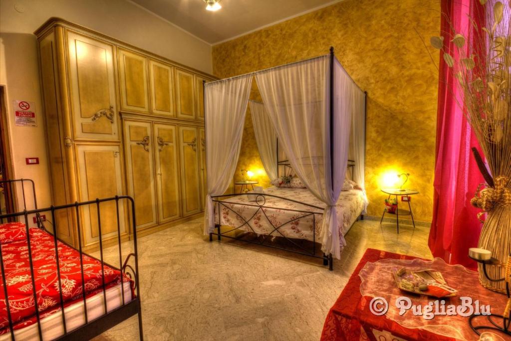 Ένα ή περισσότερα κρεβάτια σε δωμάτιο στο Il Gallo