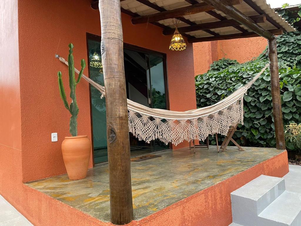 Balkón nebo terasa v ubytování Lobo Guará Hospedagem - Loft Privativo