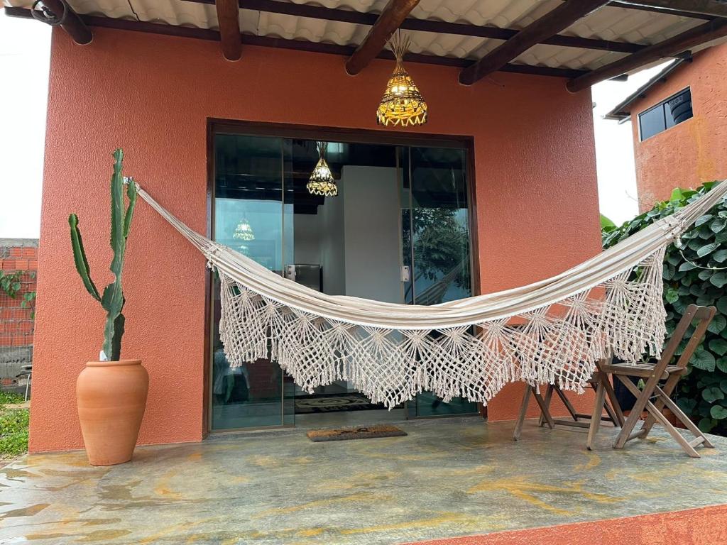 Patio nebo venkovní prostory v ubytování Lobo Guará Hospedagem - Loft Privativo
