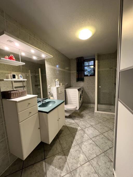 Kúpeľňa v ubytovaní Gîte La maison de Jules