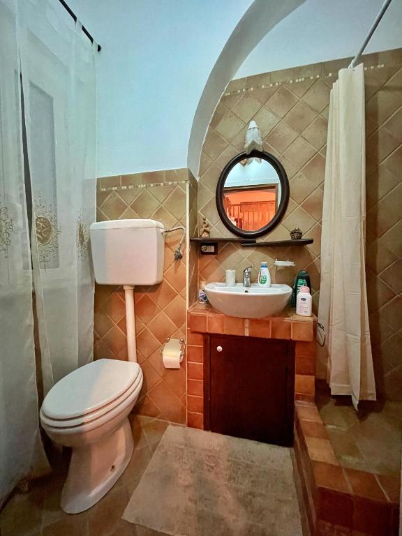 Koupelna v ubytování Appartamento in centro - Bellavista House