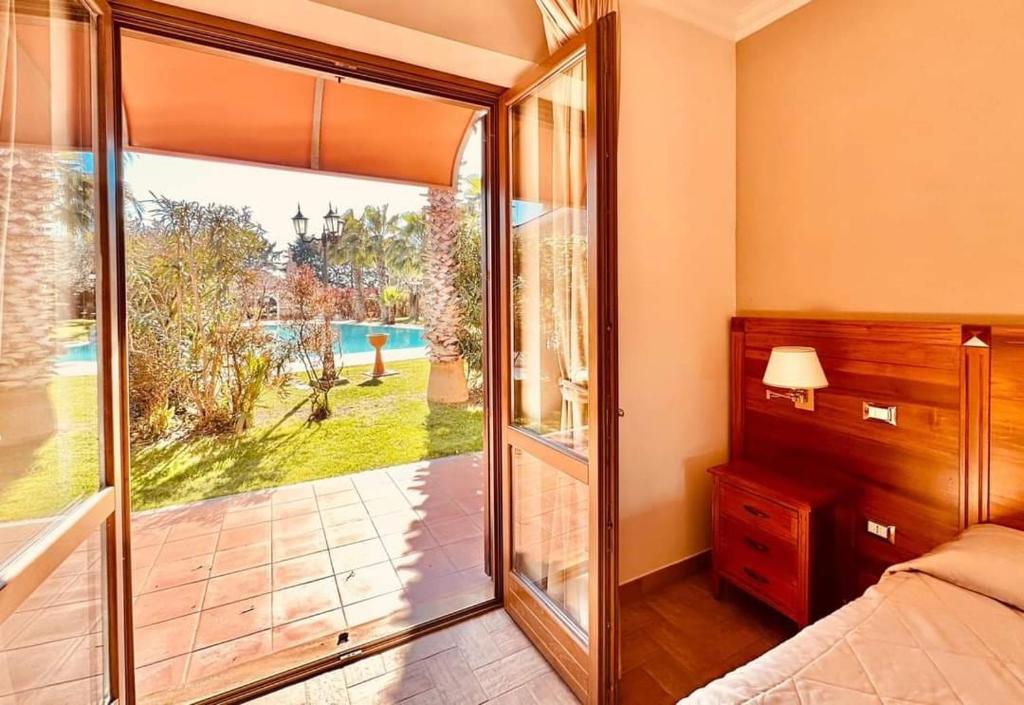 Bazén v ubytování Grand Hotel Vigna Nocelli nebo v jeho okolí
