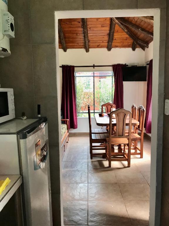 Kuchyň nebo kuchyňský kout v ubytování Bendito Alcázar Cabañas