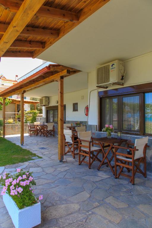 Budova, kde se aparthotel nachází