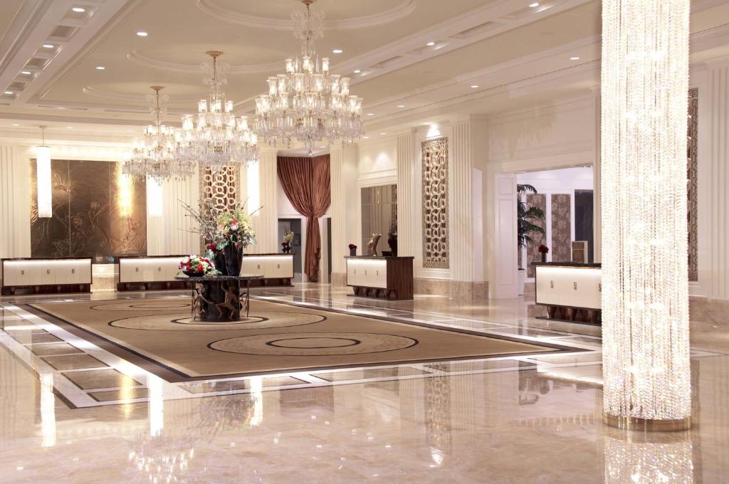 Ein Sitzbereich in der Unterkunft Trump International Hotel Las Vegas