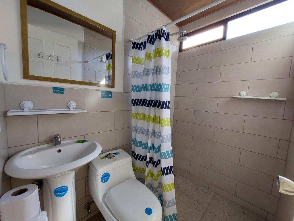 Koupelna v ubytování Hotel Carlota Tamarindo