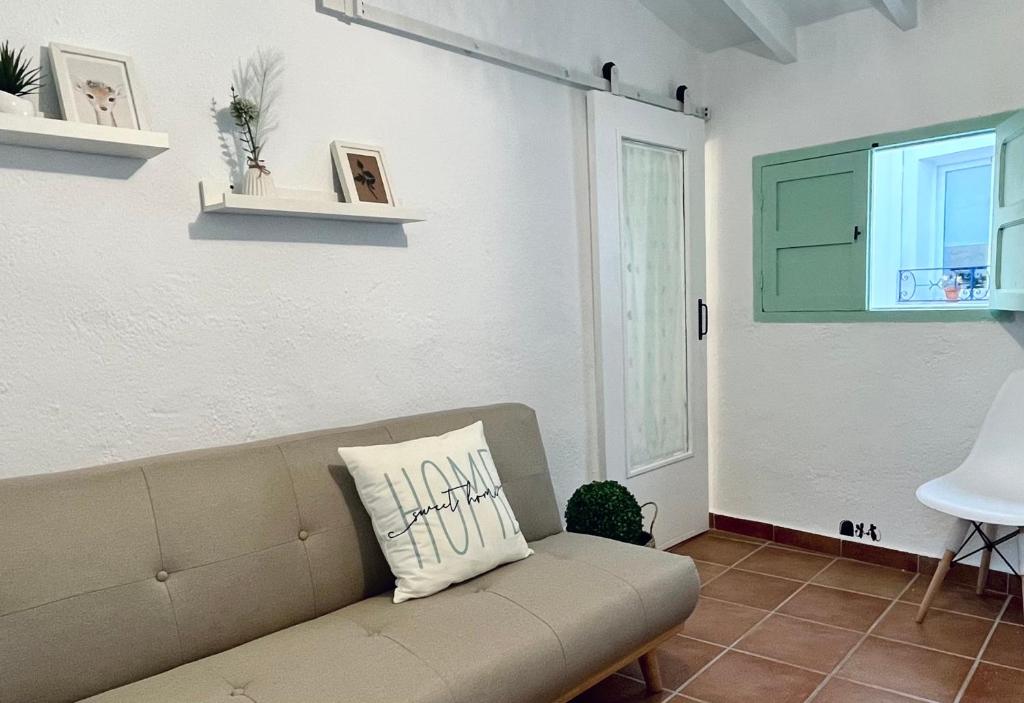 Posezení v ubytování Casita Menta - Alojamiento único en el Centro de Torrox