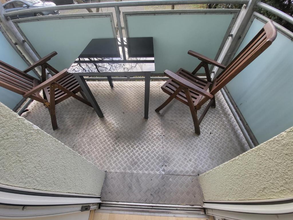 Posezení v ubytování Apartmentzimmer