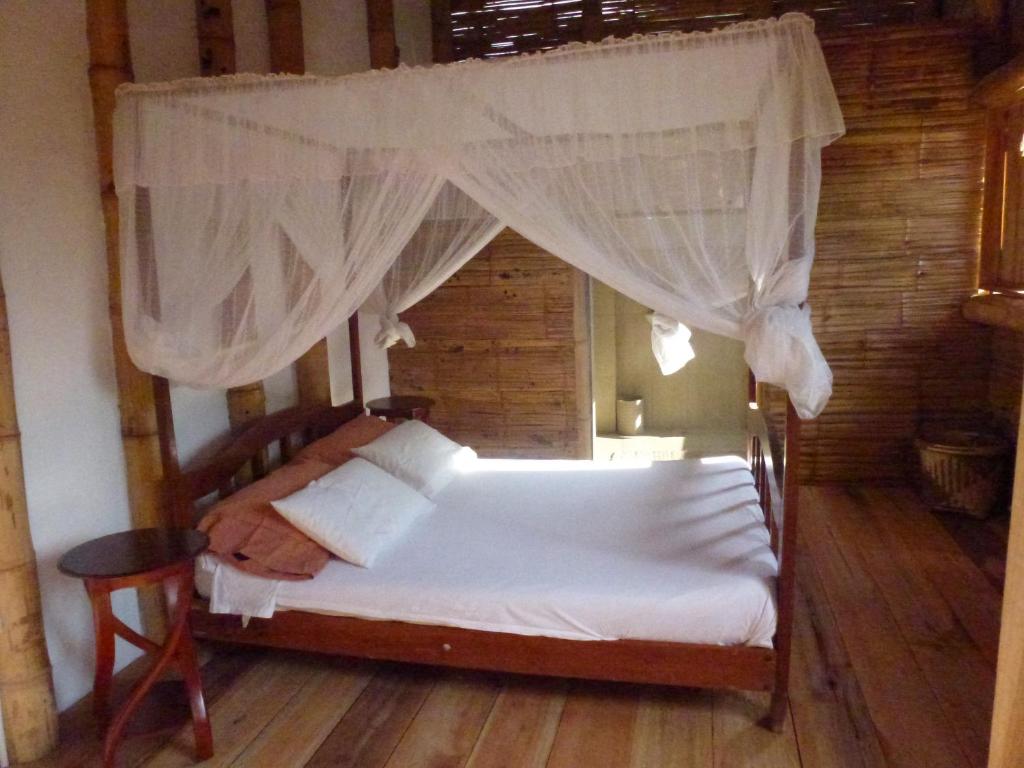Postel nebo postele na pokoji v ubytování hostal Monte Libano