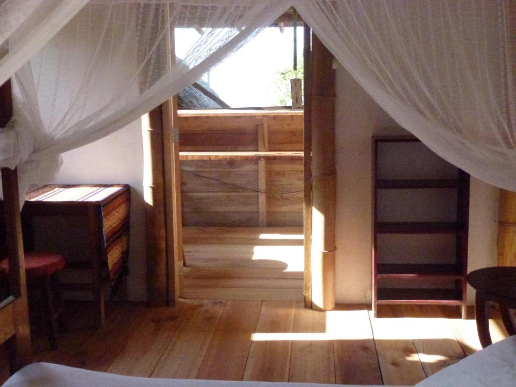 Postel nebo postele na pokoji v ubytování hostal Monte Libano