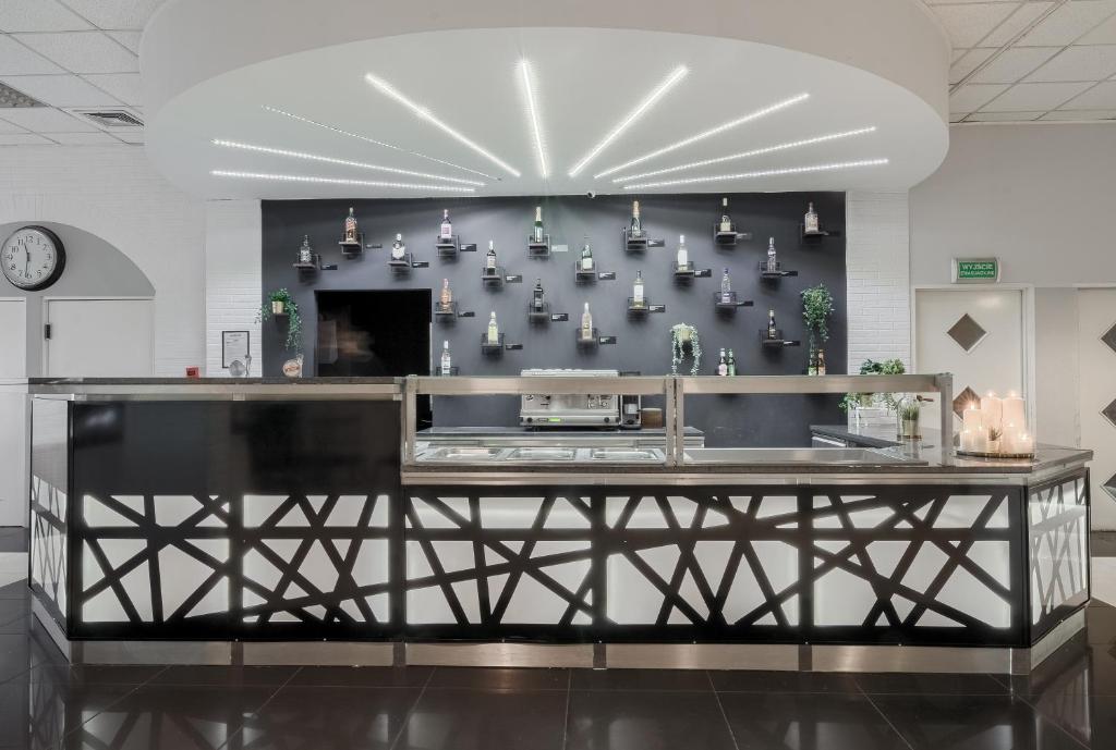 Kuchyňa alebo kuchynka v ubytovaní Park Hotel Bydgoszcz