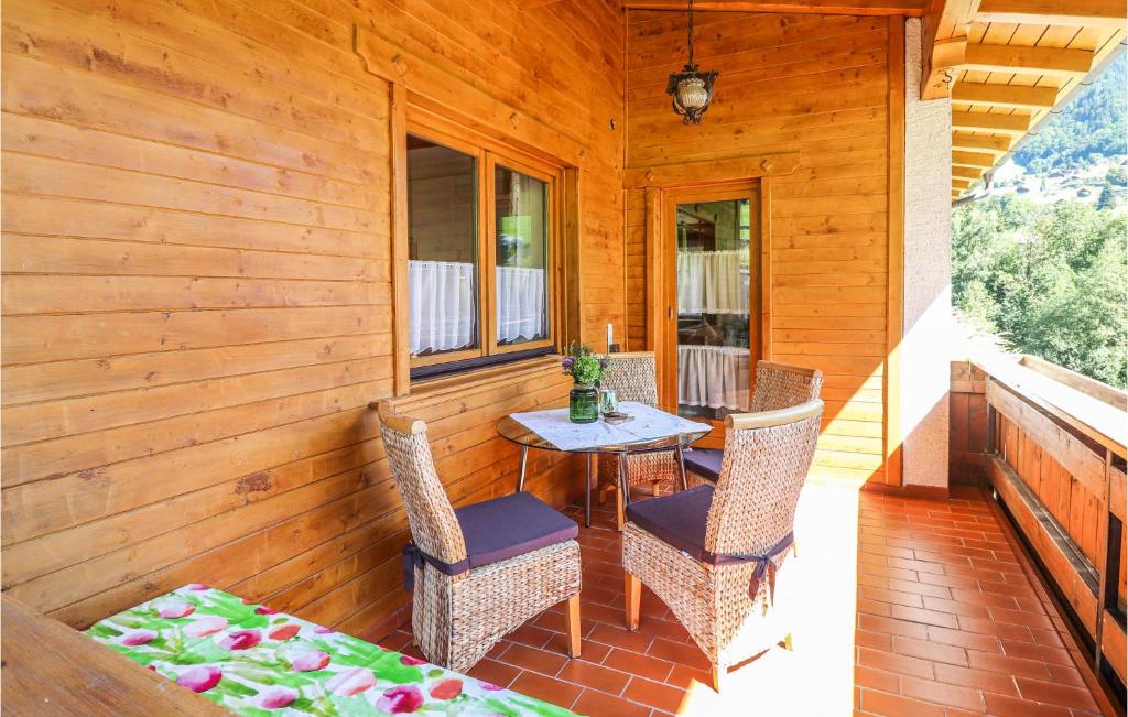 Balcone o terrazza di Gemuetliche Ferienwohnung