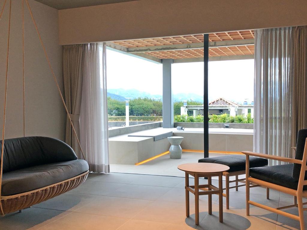 Posezení v ubytování Hotel Anaga