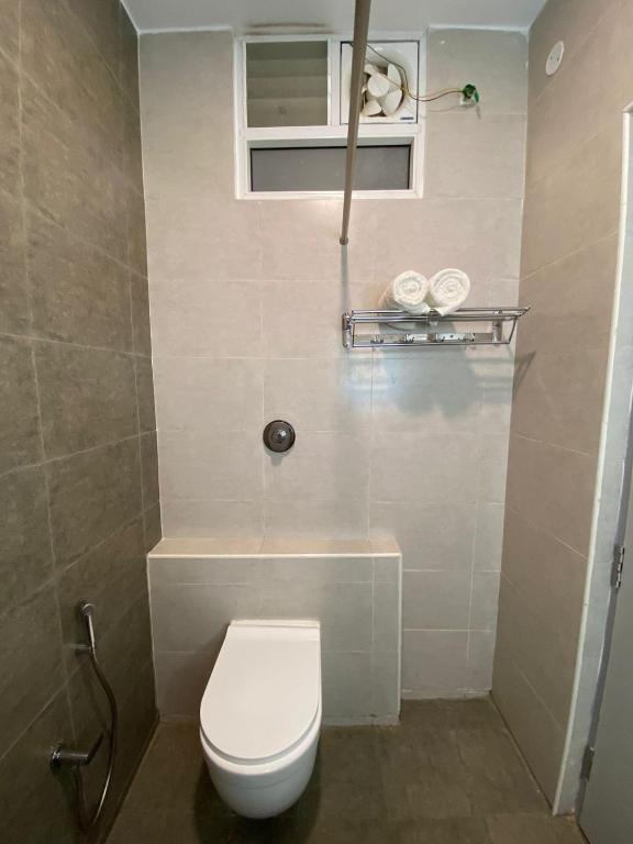 Koupelna v ubytování Le Shiv Executive Suite
