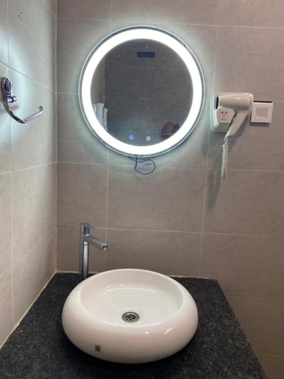 Koupelna v ubytování Le Shiv Executive Suite