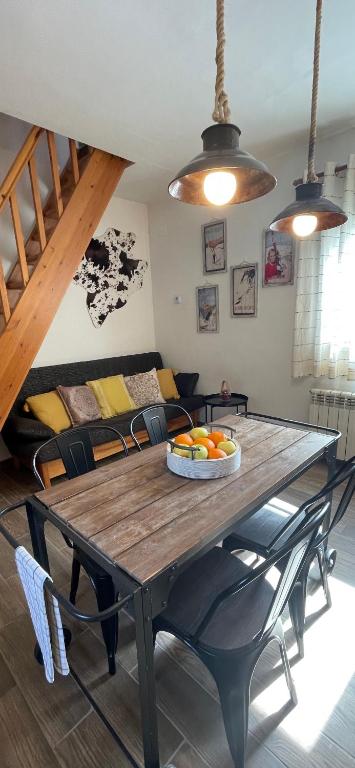 Posezení v ubytování Duplex en el pirineo