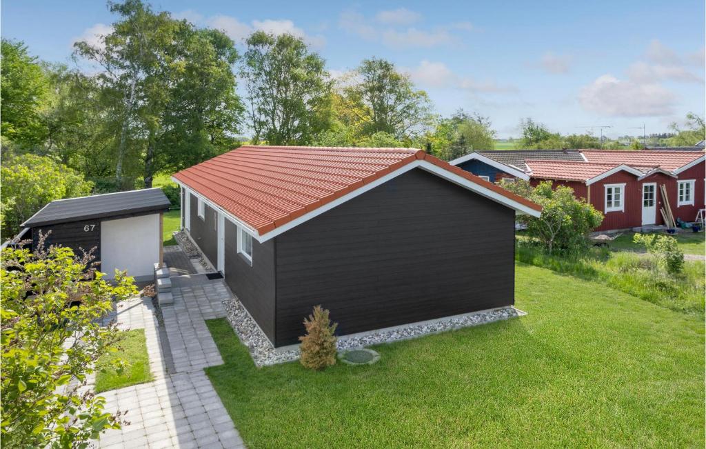 Budova, kde se prázdninový dům nachází
