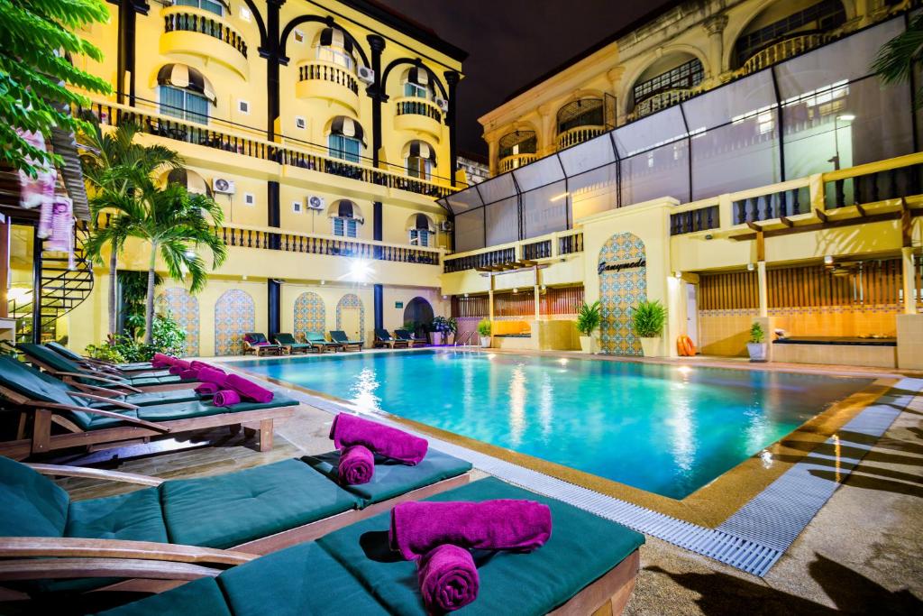 Bazén v ubytování Zing Resort & Spa nebo v jeho okolí